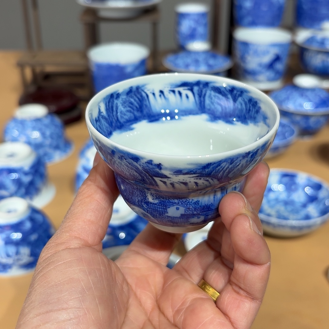 可***以景德镇纯手绘单杯