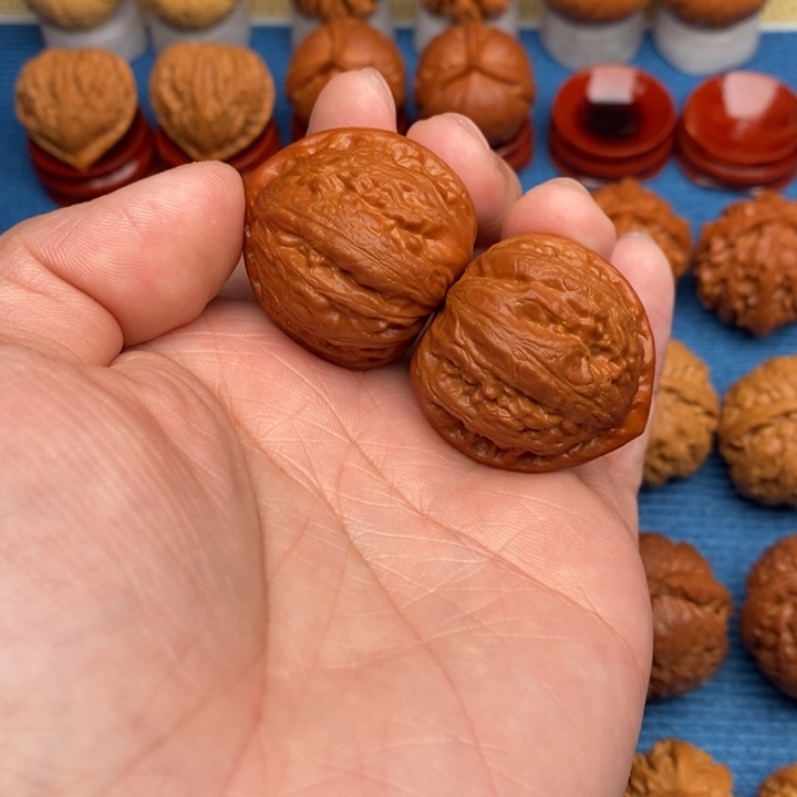 棠***爹把件文玩核桃胖头陀