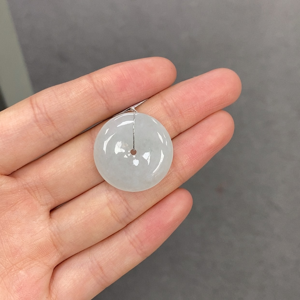 【闪购商品】翡翠颈饰未镶嵌平安扣