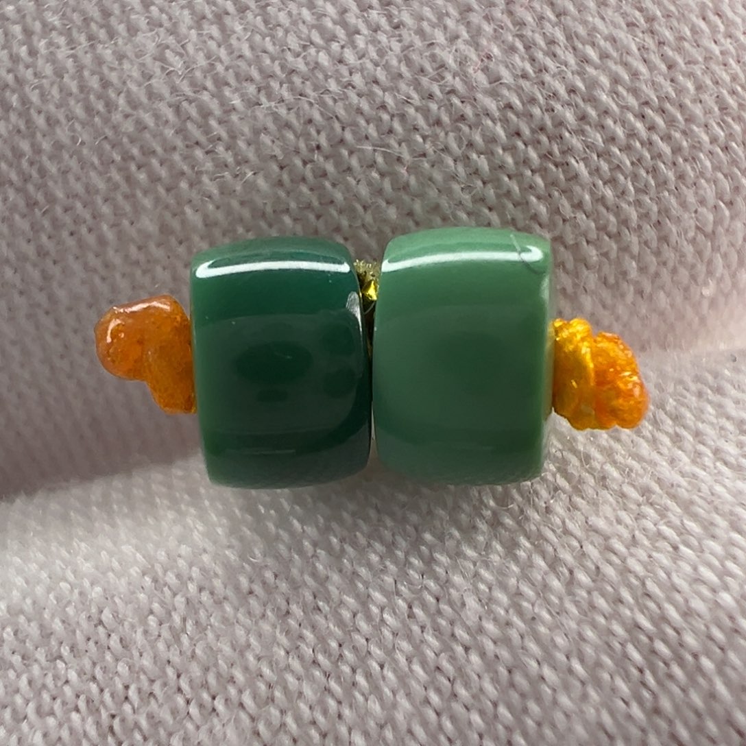 未镶嵌绿松石配饰5.9*3.8m m