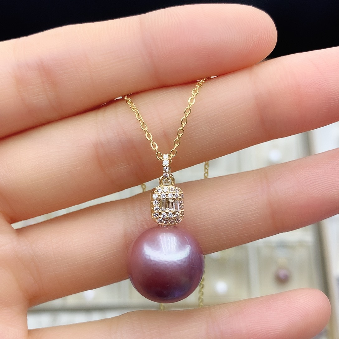 淡水珍珠颈饰合金