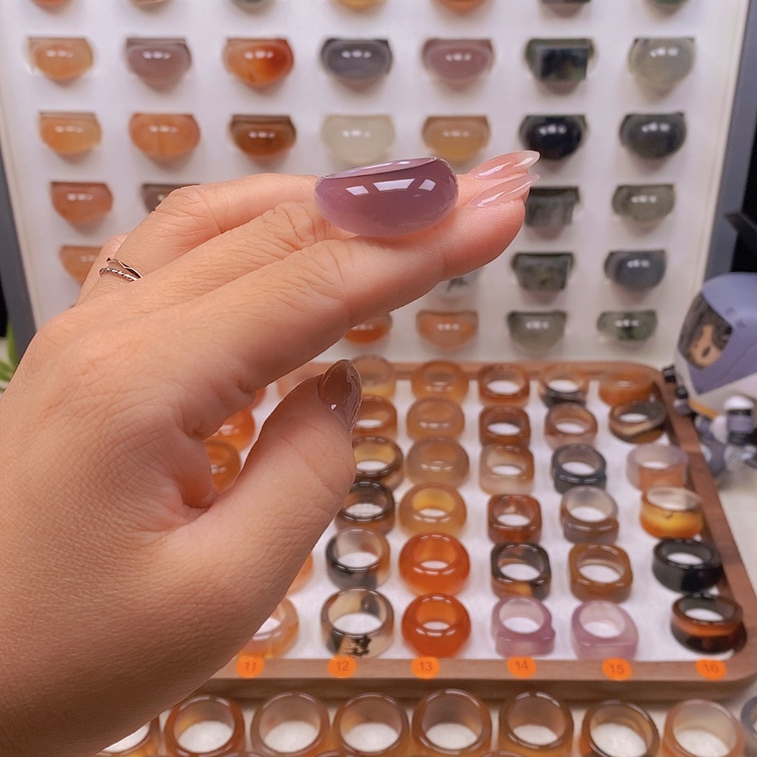 小***》未镶嵌戒指玛瑙/玉髓港19