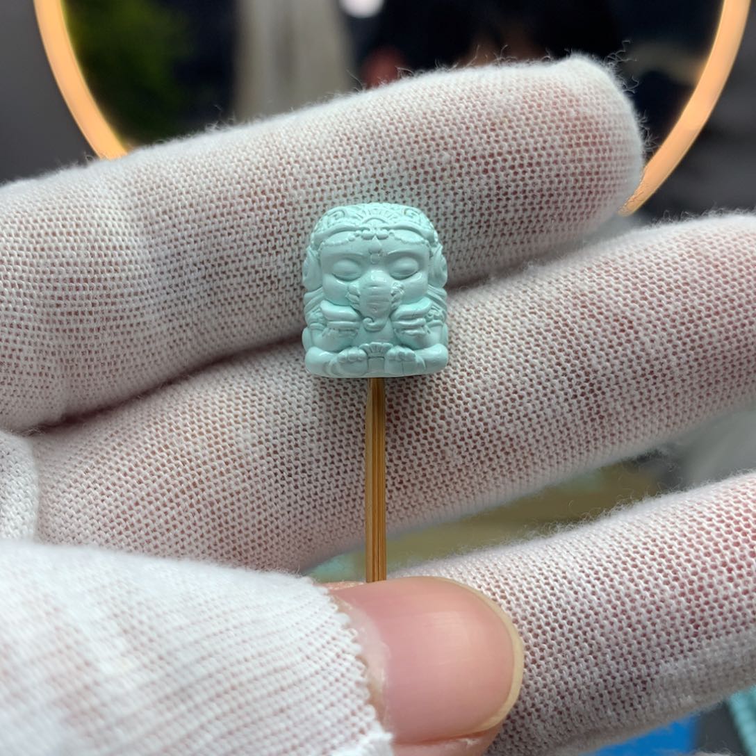 绿松石挂件未镶嵌