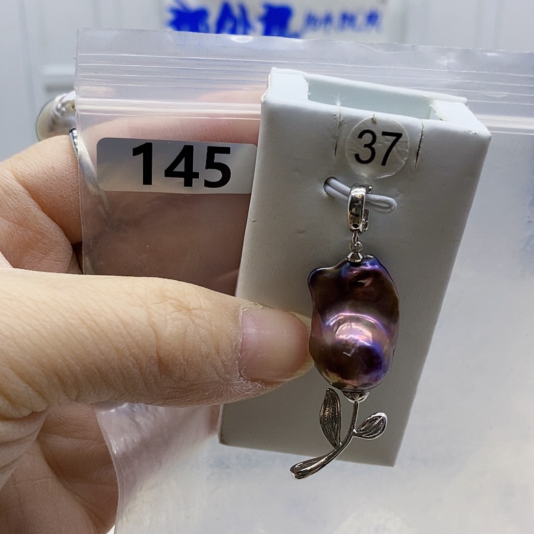 颈饰合金淡水珍珠