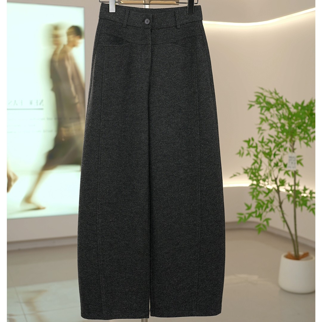 2025秋冬新款加厚加抗皱抗起球直筒休闲裤