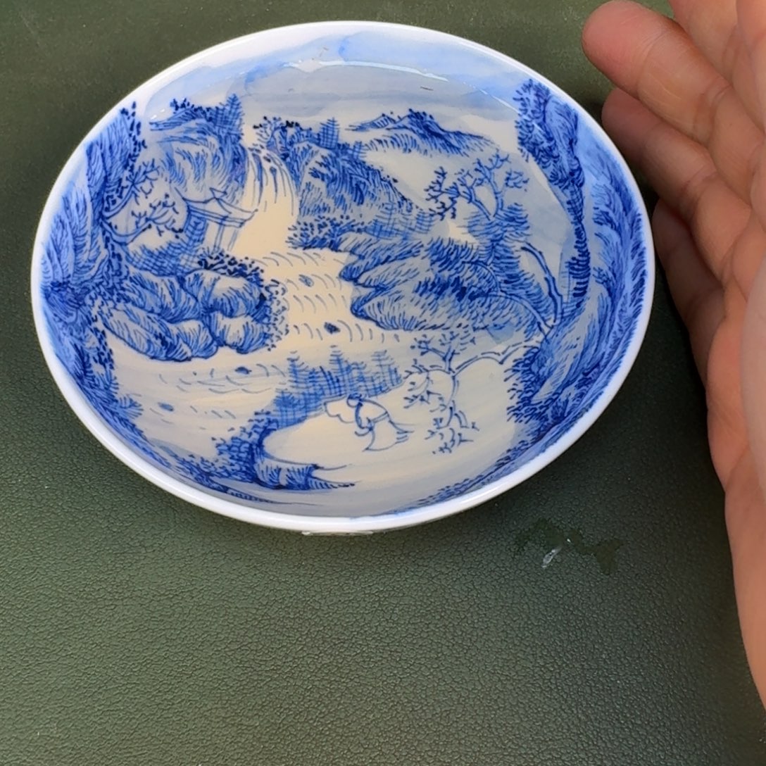 陶景德镇纯手绘茶具圆圆281