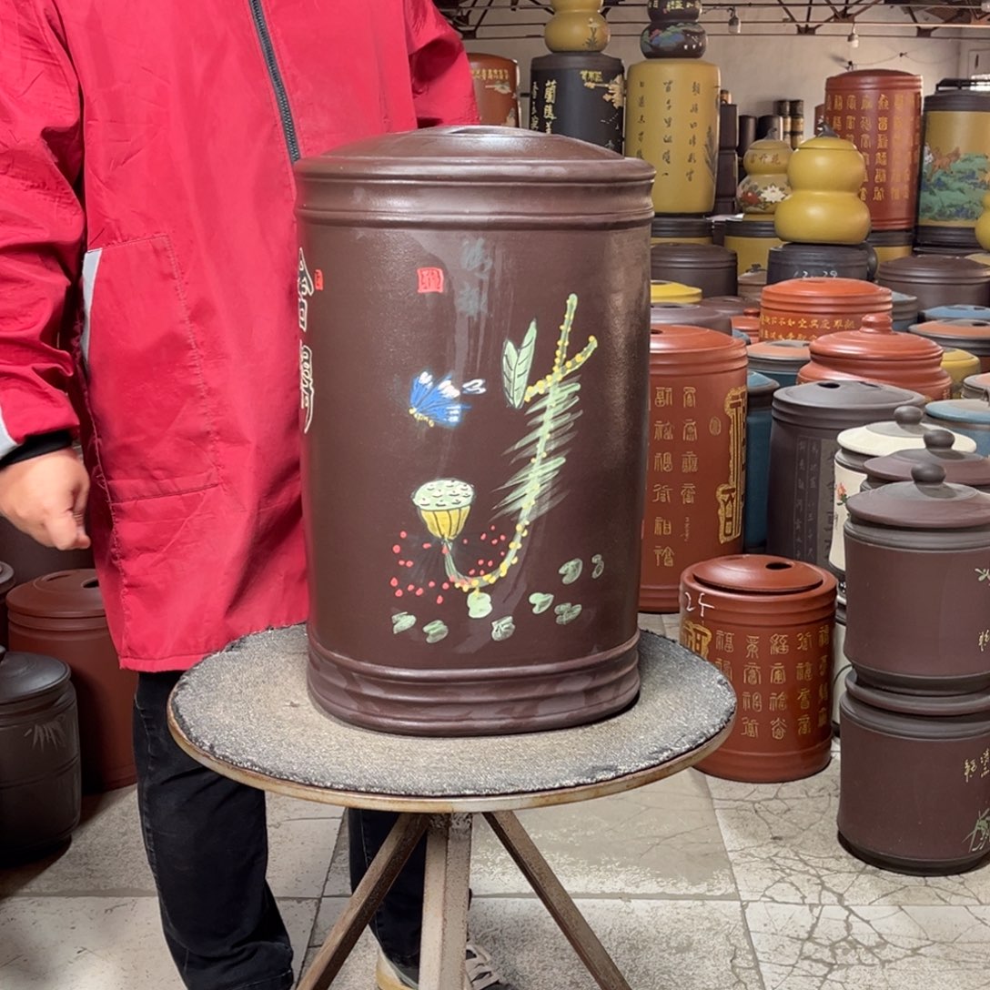 紫砂茶叶罐茶叶罐