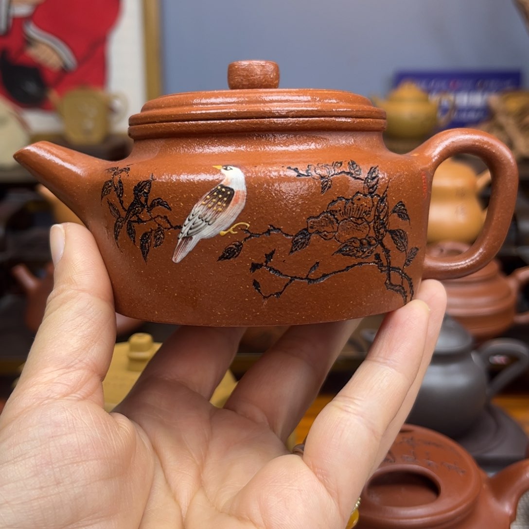 紫砂茶壶峯紫砂茶具半手工制作