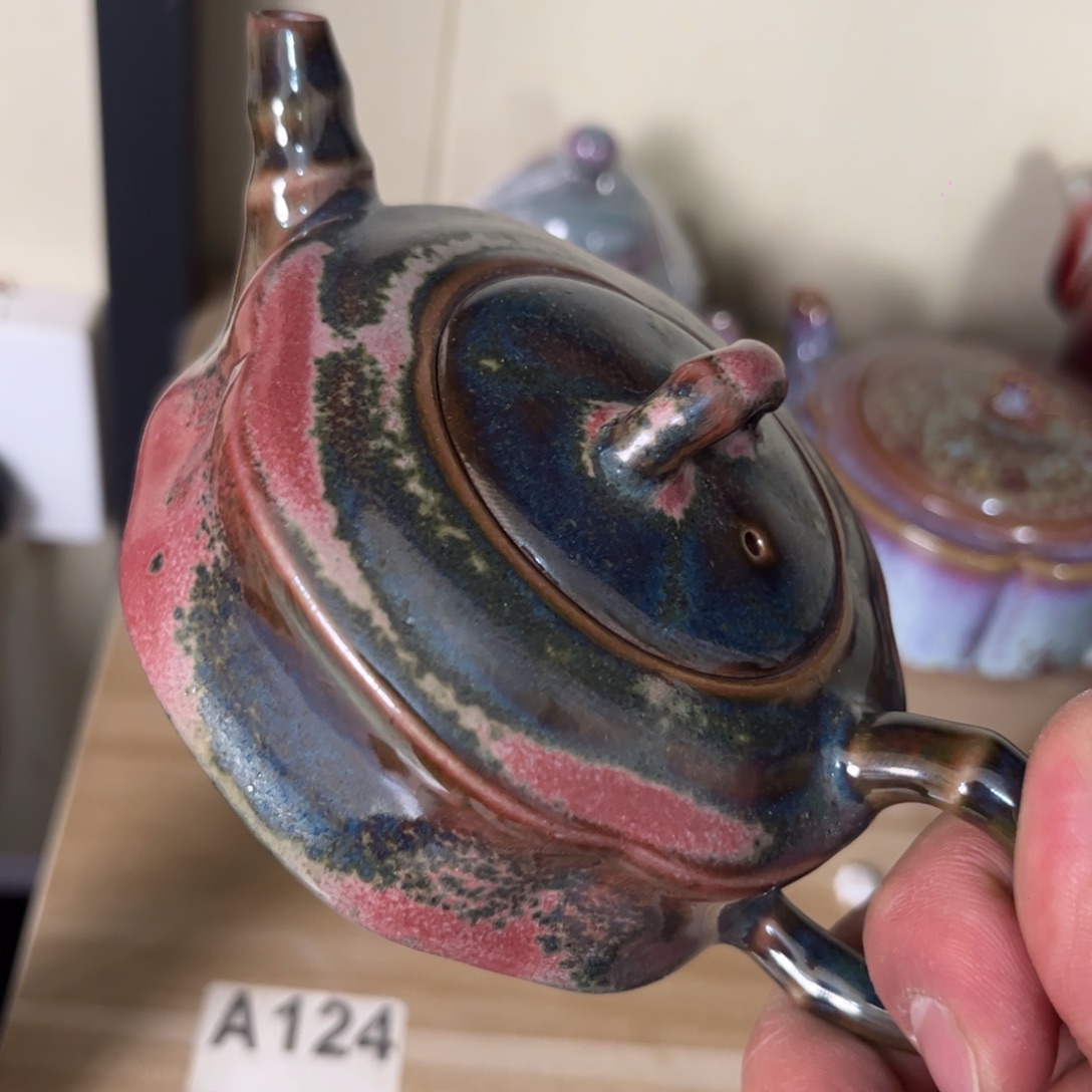 壶神后钧瓷原矿釉发色52