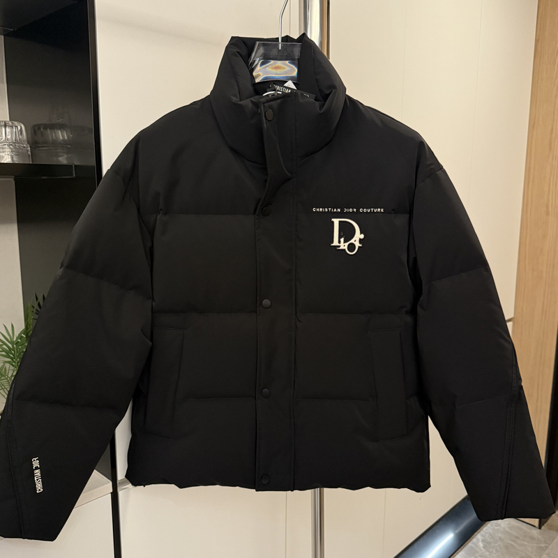 男士羽绒服2025冬季新款欧货时尚简约休闲个性设计保暖白鸭绒外套