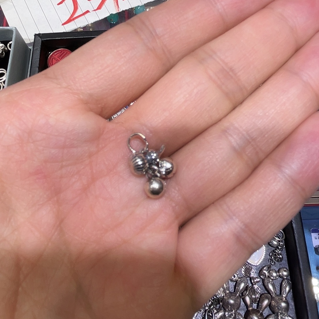 吊坠足银纯银时尚百搭吊坠