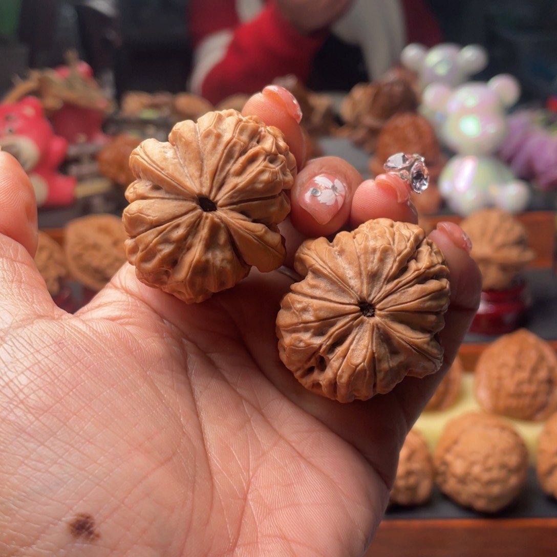 【闪购商品】文玩核桃把件一*甲骨文