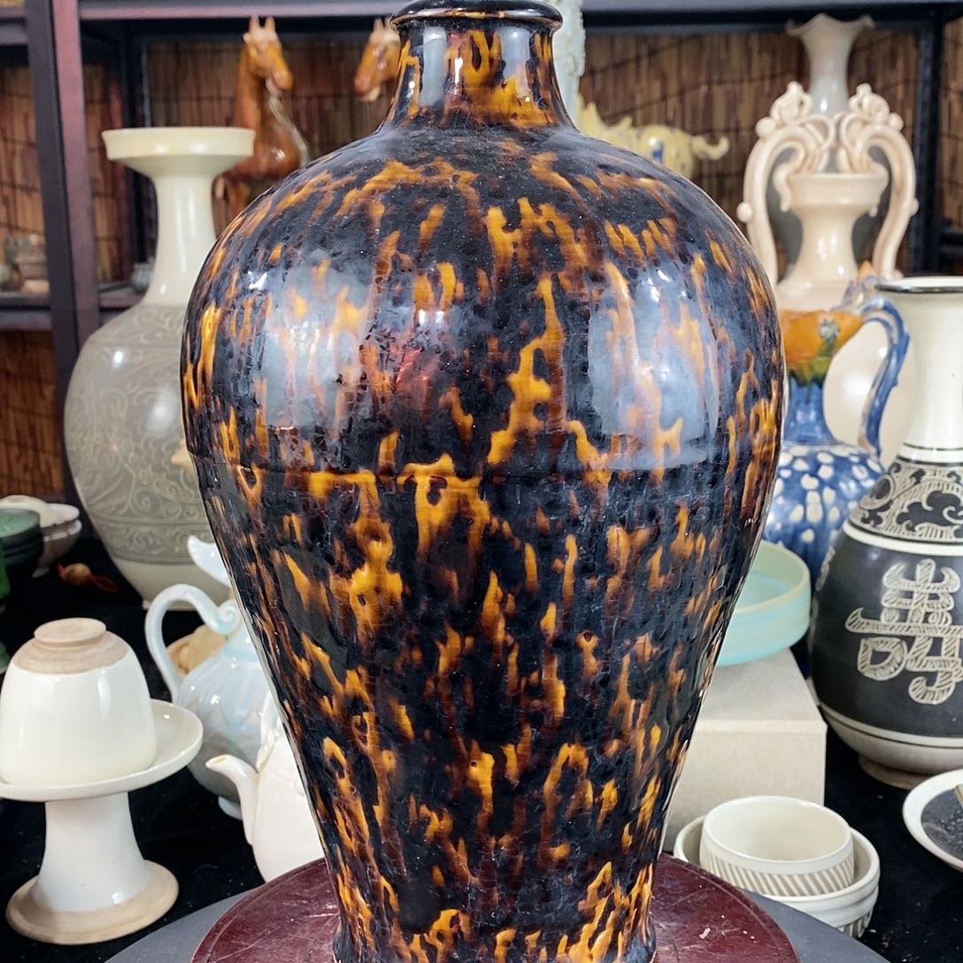 摆件吉州窑瓷器瓷器