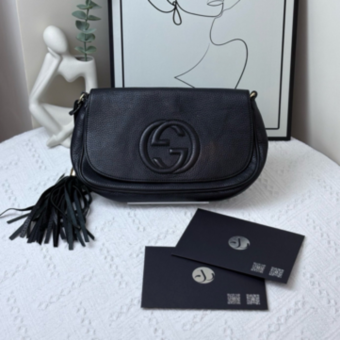 95新 GUCCI/古驰 古驰 斜挎链条包/JW4926