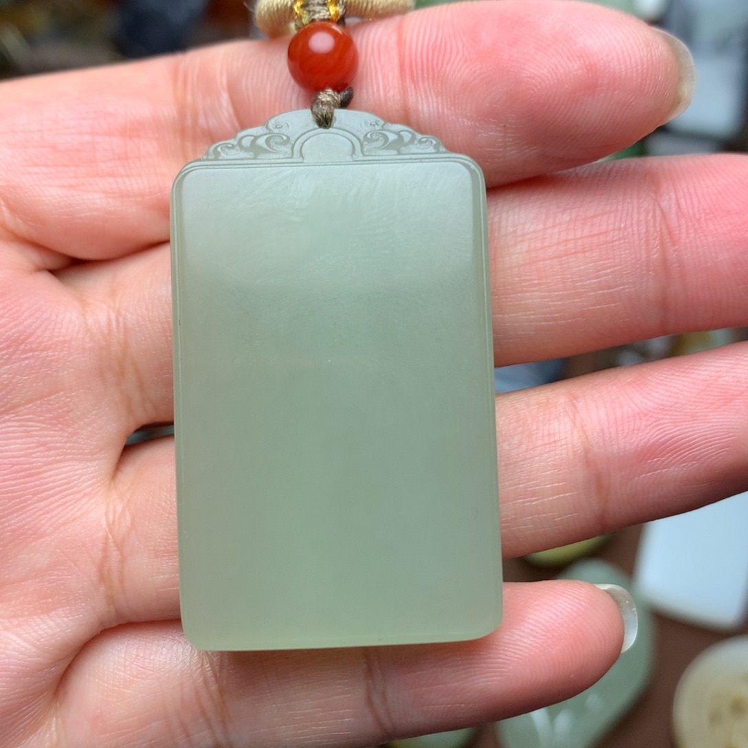 和田玉挂件未镶嵌