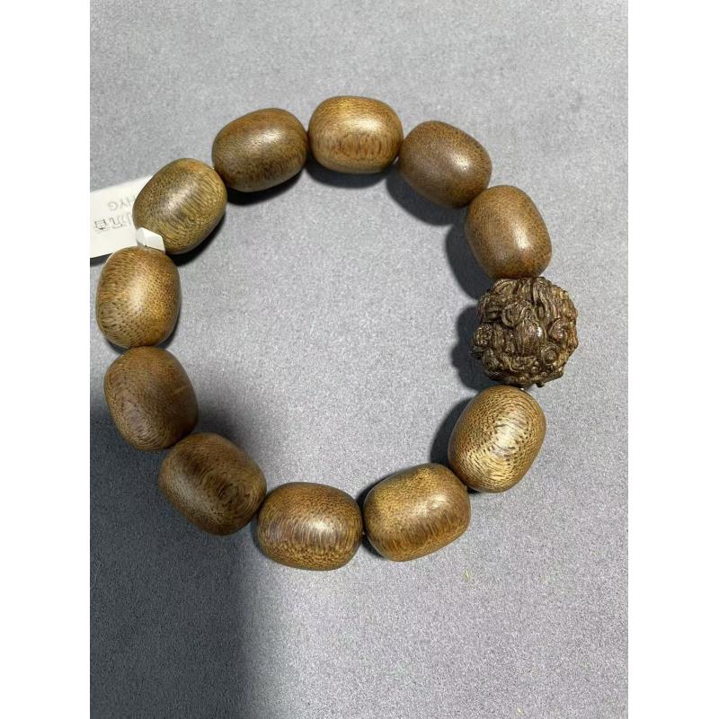 HYG001 伽罗舍利单圈手串《多样性发其一》