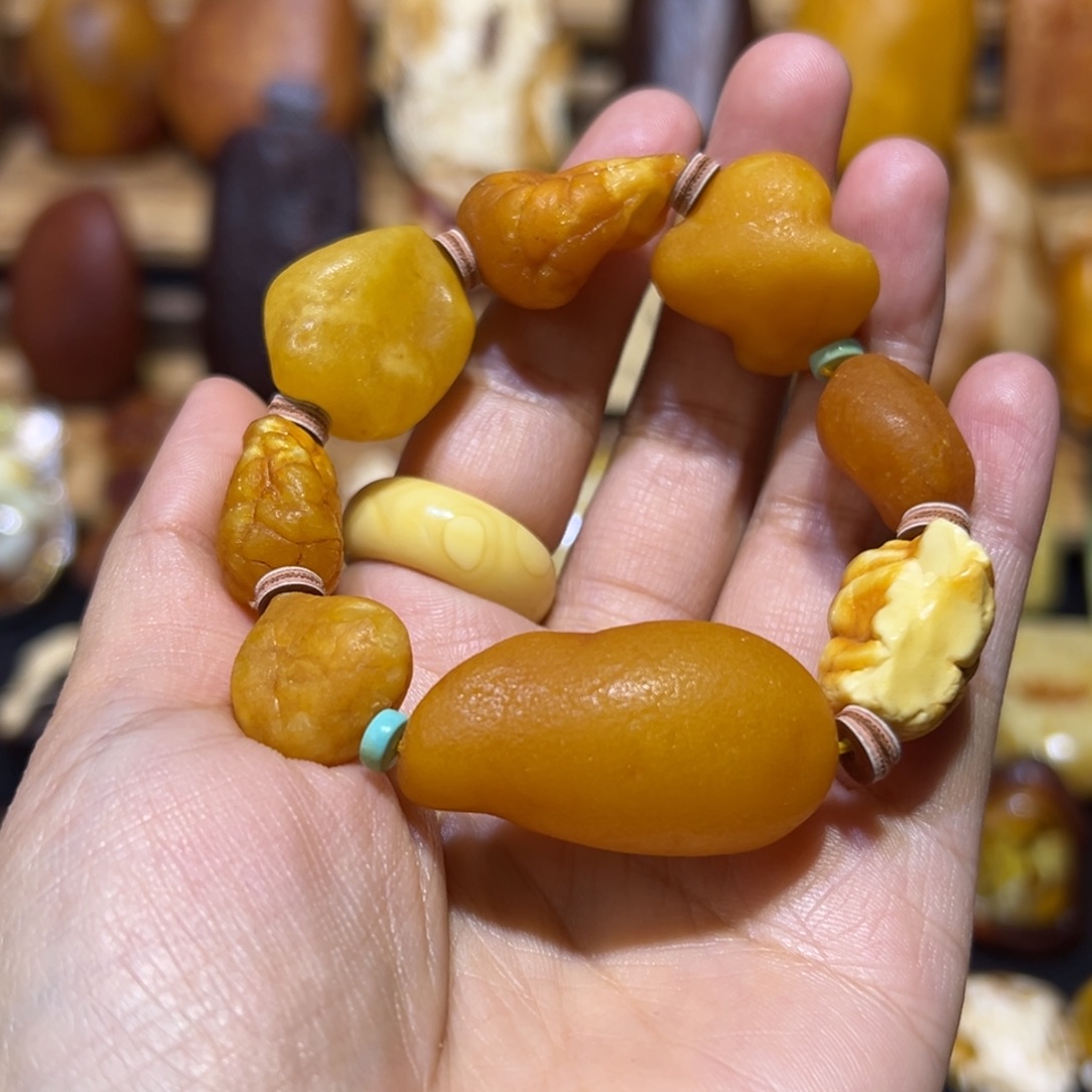 定制琥珀未镶嵌琥珀蜜蜡