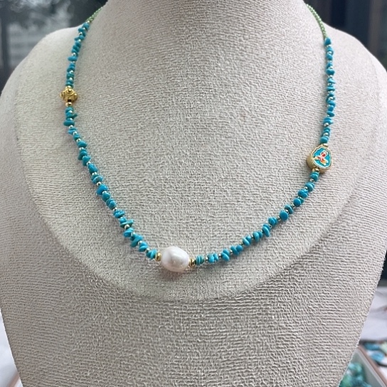 未镶嵌绿松石珠宝奇石