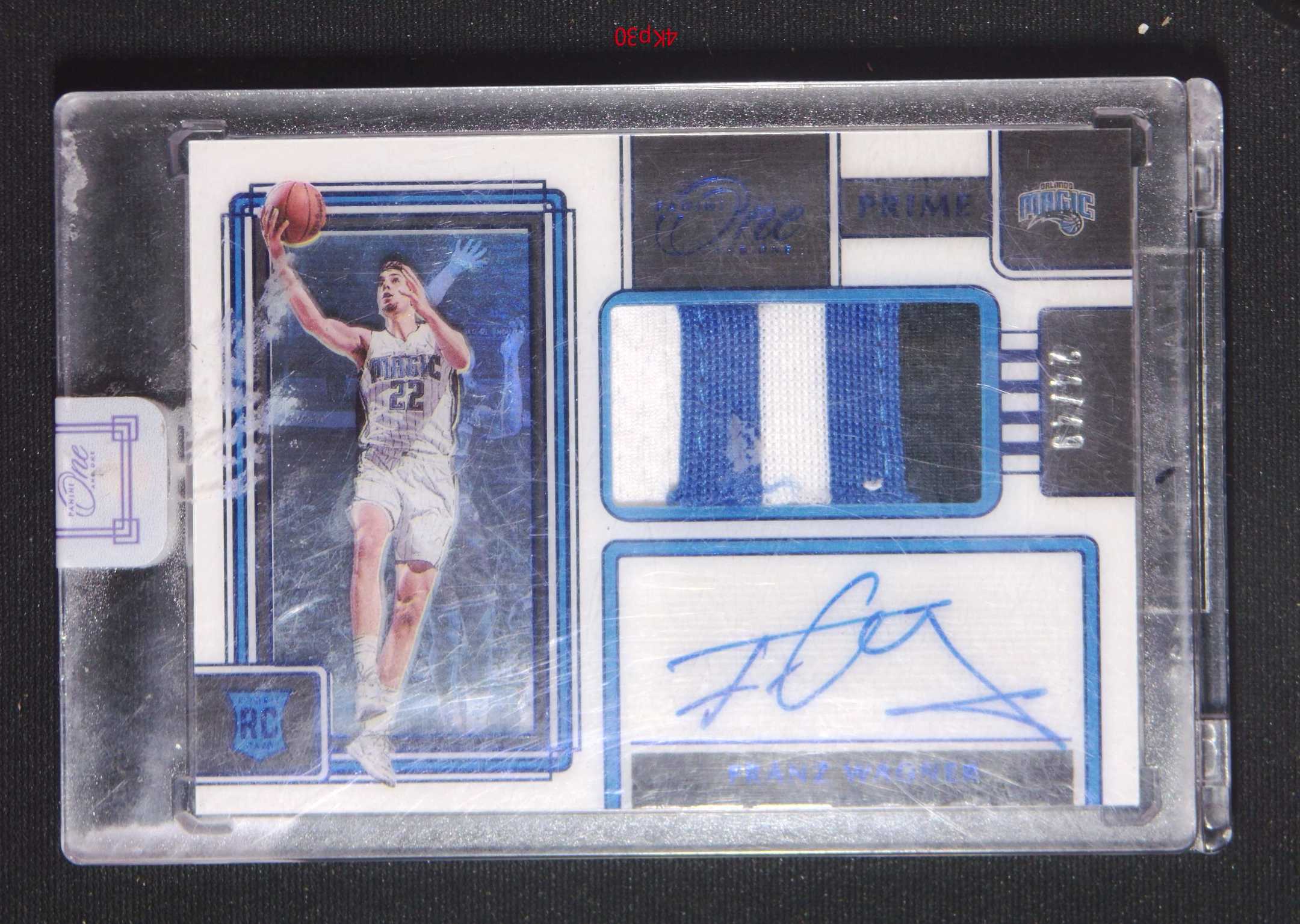 【直播开价】瓦格纳 RPA 新秀 99编 帕尼尼NBA国宝手提签名球星卡 