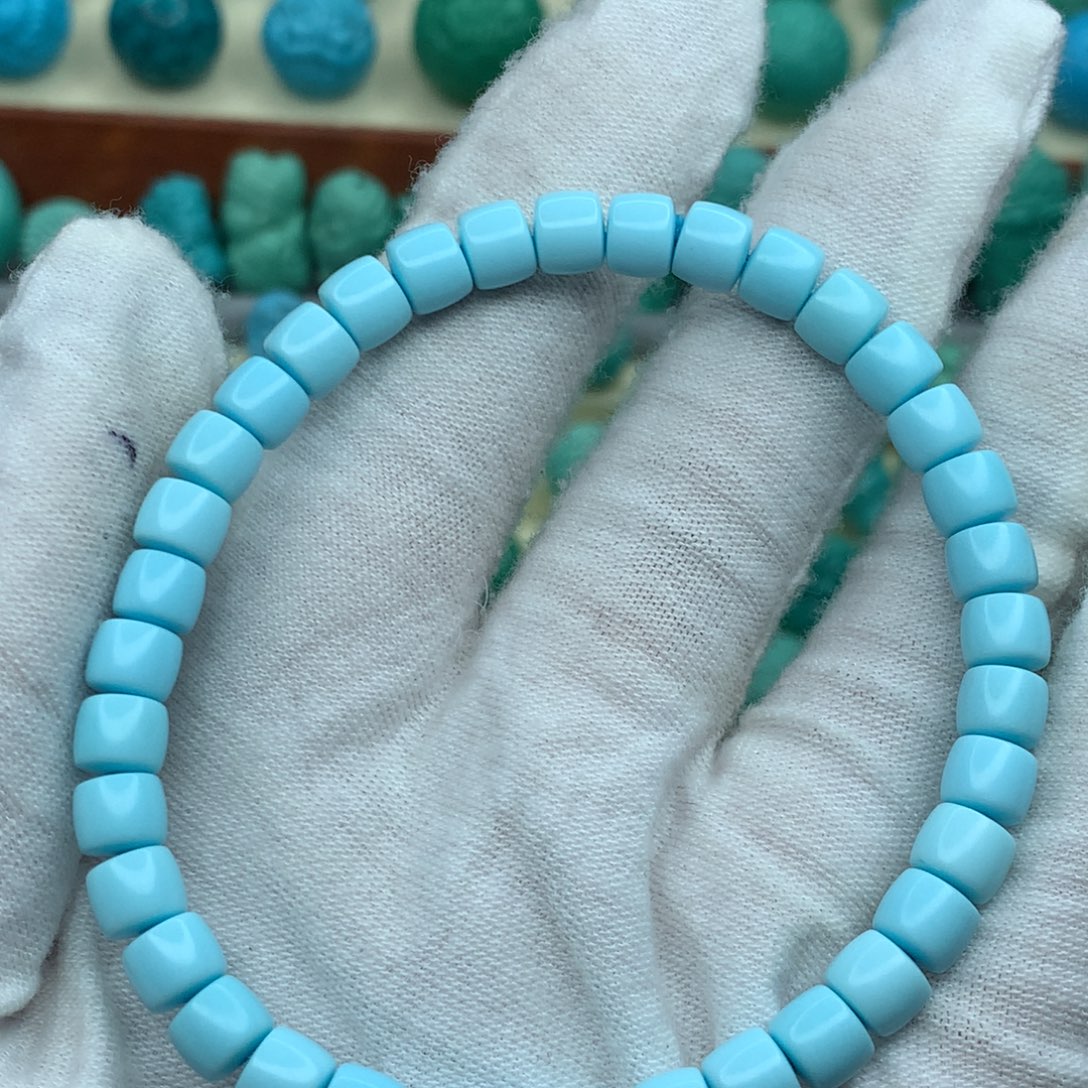 天空蓝直切单圈尺寸6