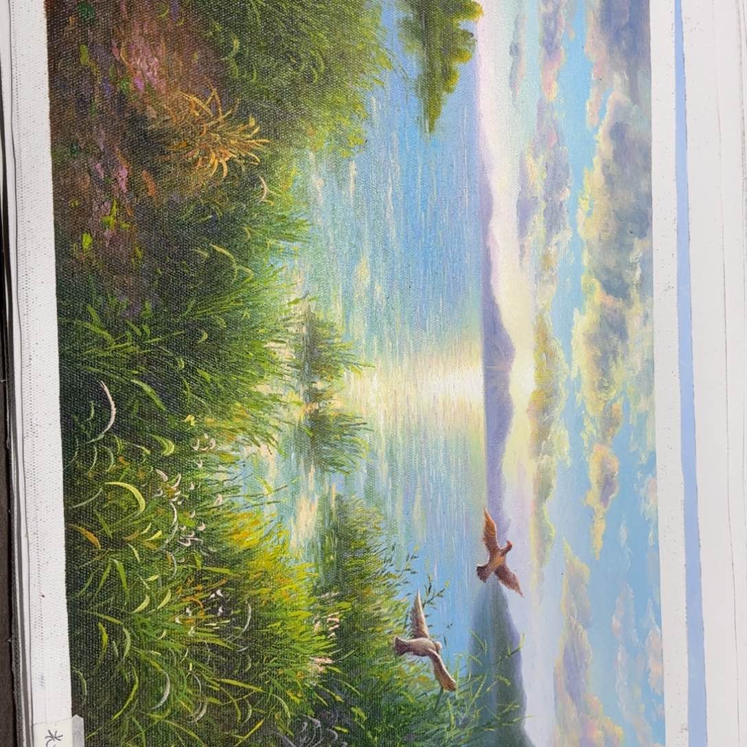 油画优惠多多指教一下自己