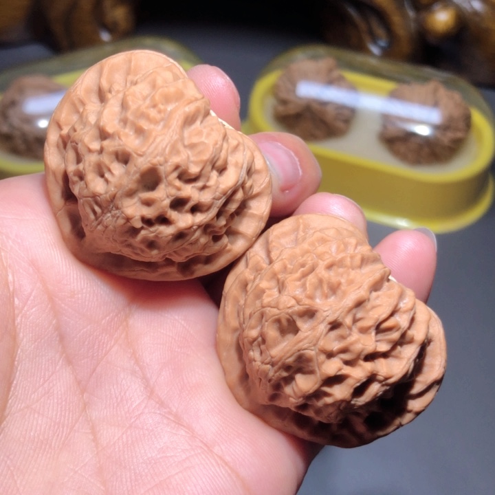 文玩核桃把件39宫灯