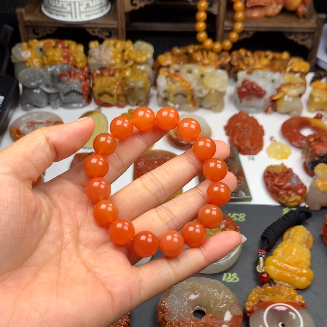 石英质玉（黄龙玉）挂件未镶嵌