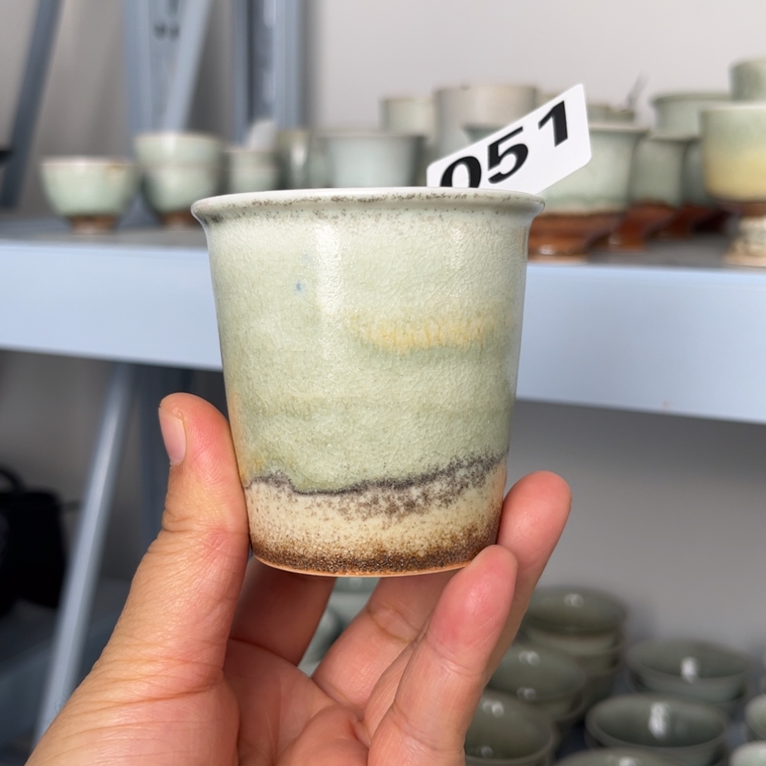 路***西杯子瓷我们观山观水观自在微瑕