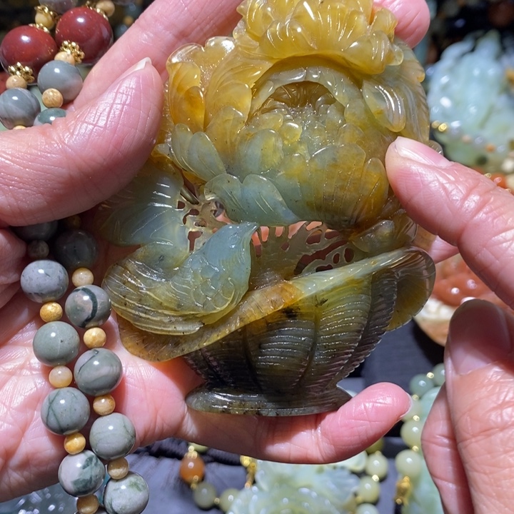 岫玉岫玉吊坠未镶嵌