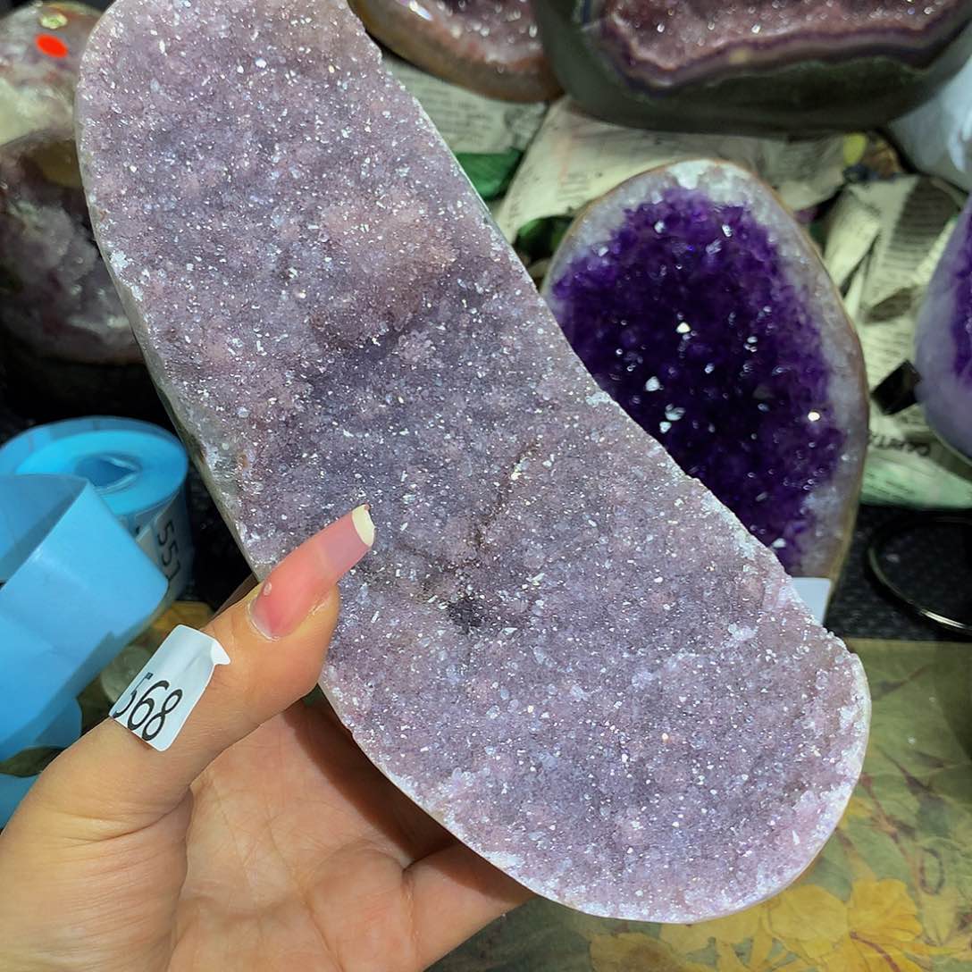紫晶大型摆件（非配饰）未镶嵌