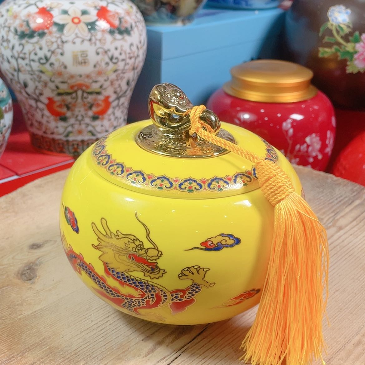 【闪购商品】罐陶瓷茶叶罐密封罐