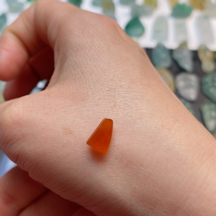 定制翡翠未镶嵌切割面