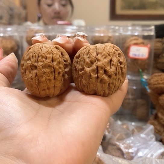 文玩核桃吊坠37甲骨文有修