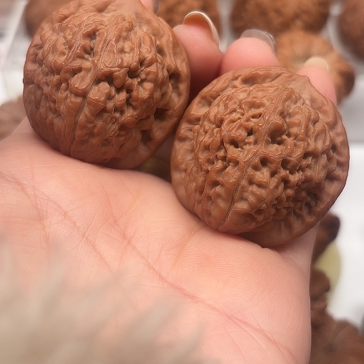 文玩核桃吊坠莲花37全品