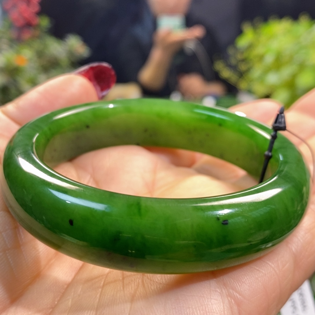 和田玉（碧玉）手镯未镶嵌