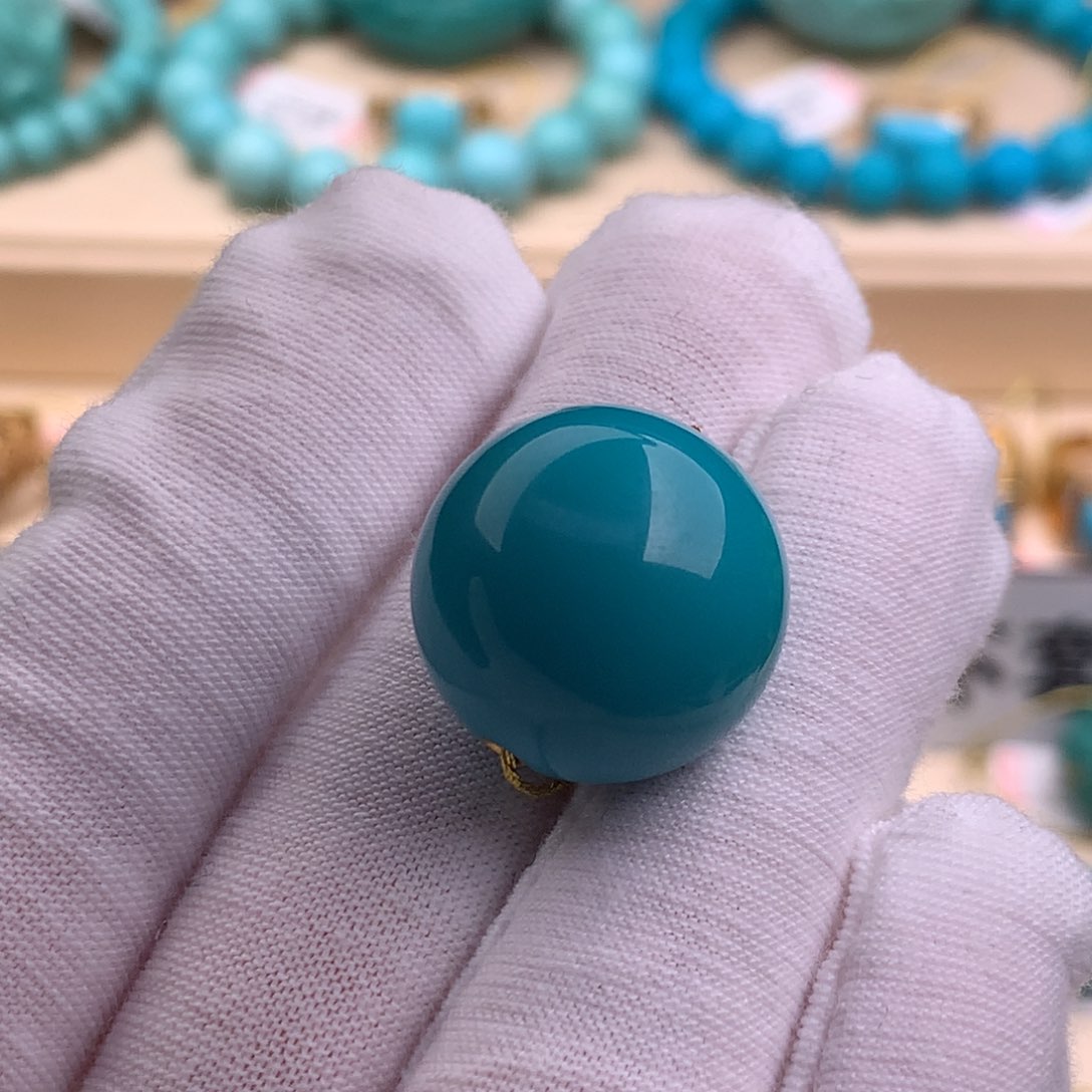 未镶嵌绿松石珠宝奇石18.6