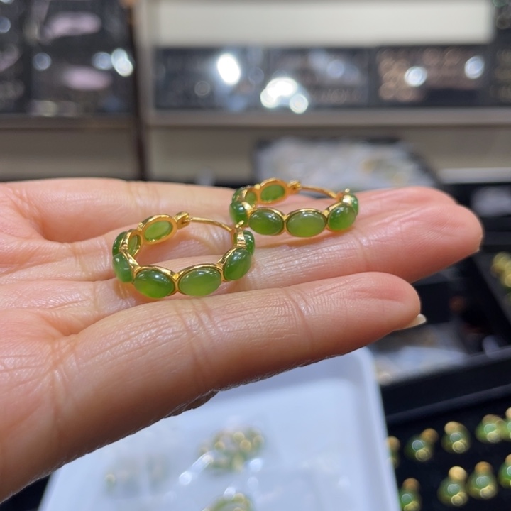 吊坠925银S925耳饰