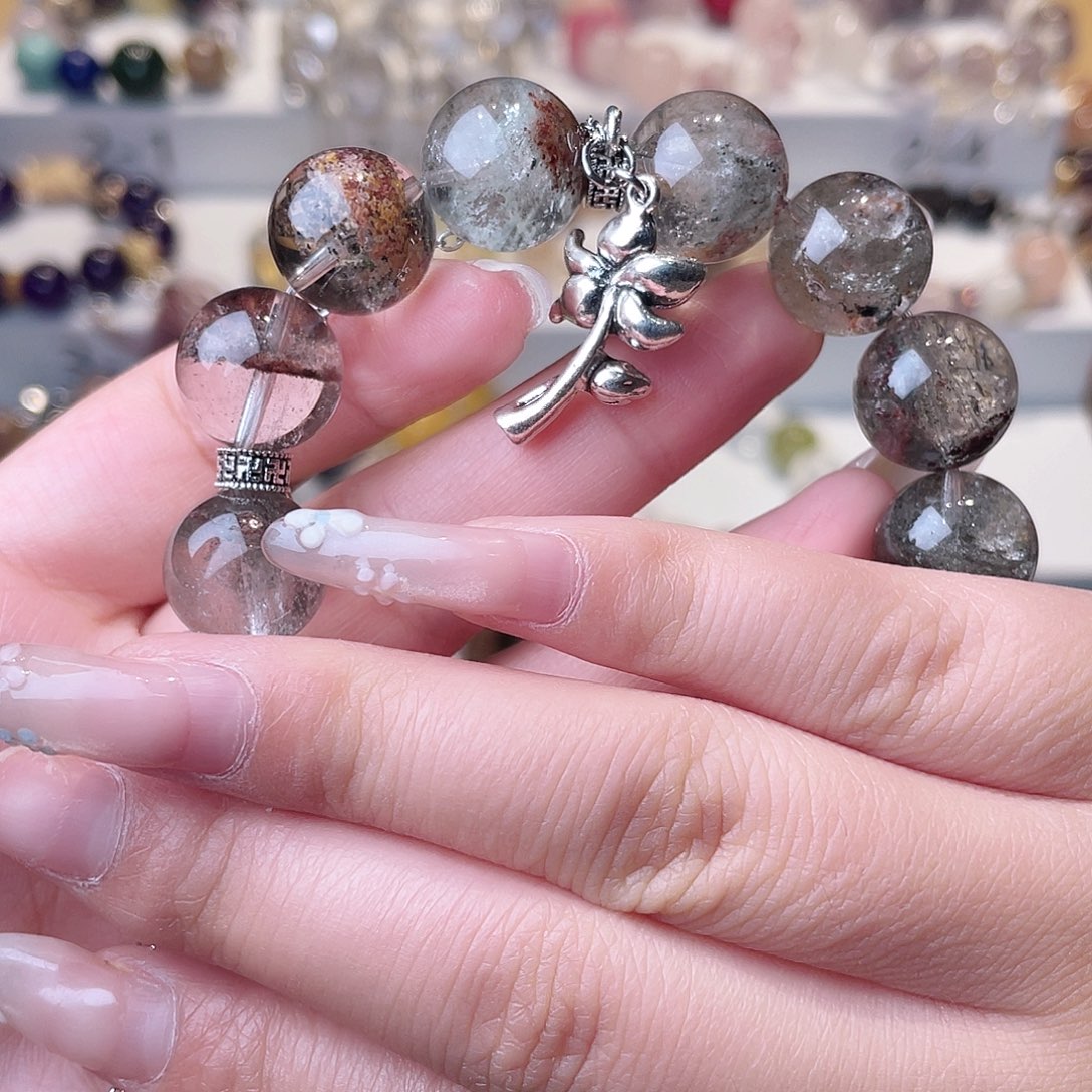 水晶手链合金烧***吃尺寸