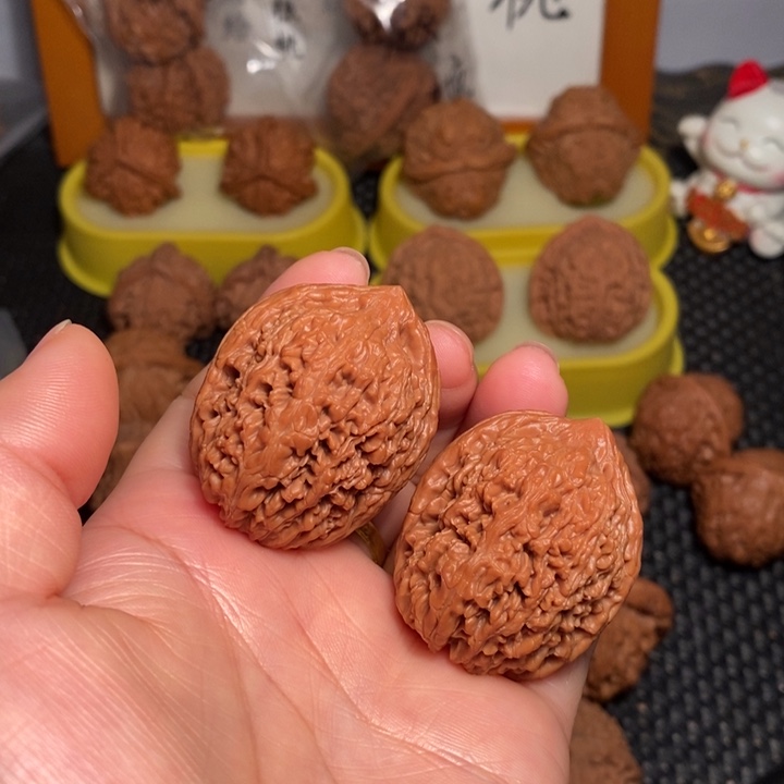 把件文玩核桃34蒜头