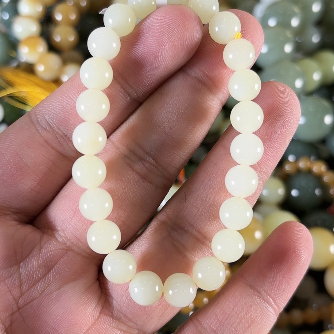 和田玉手链未镶嵌W259