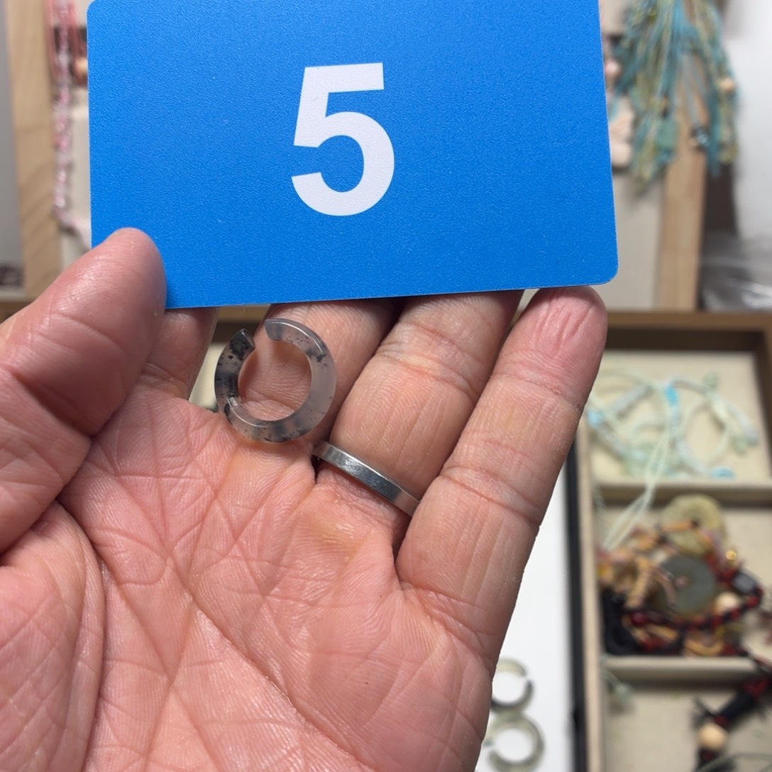 鹇***羽蛇纹石玉合金包挂