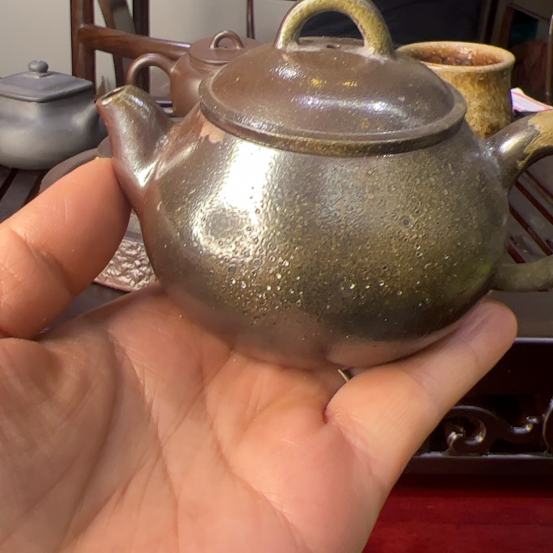 贵台龙窑柴烧茶壶53