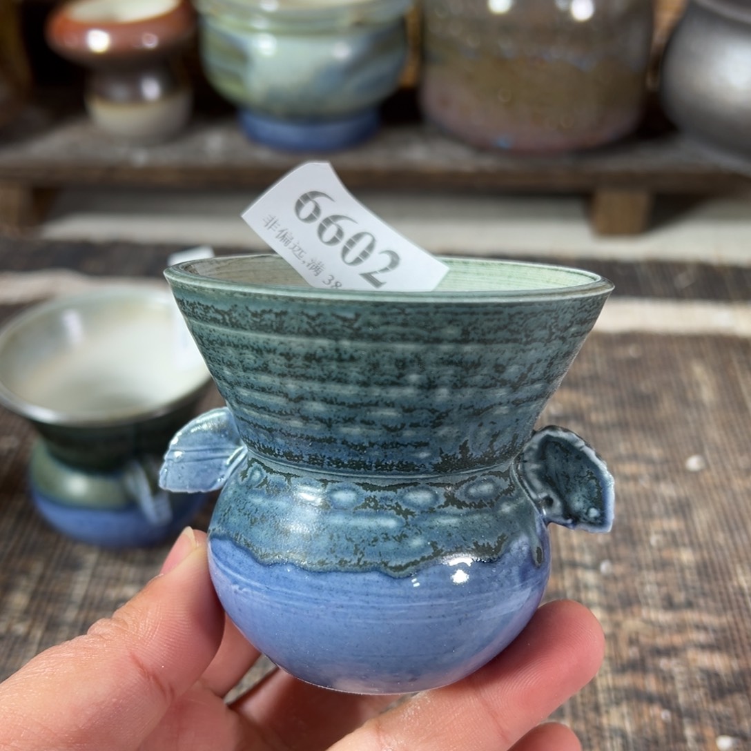 陶瓷景德镇手工花盆