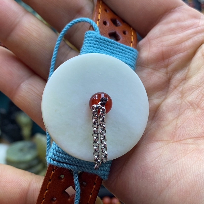【闪购商品】未镶嵌岫玉手牌