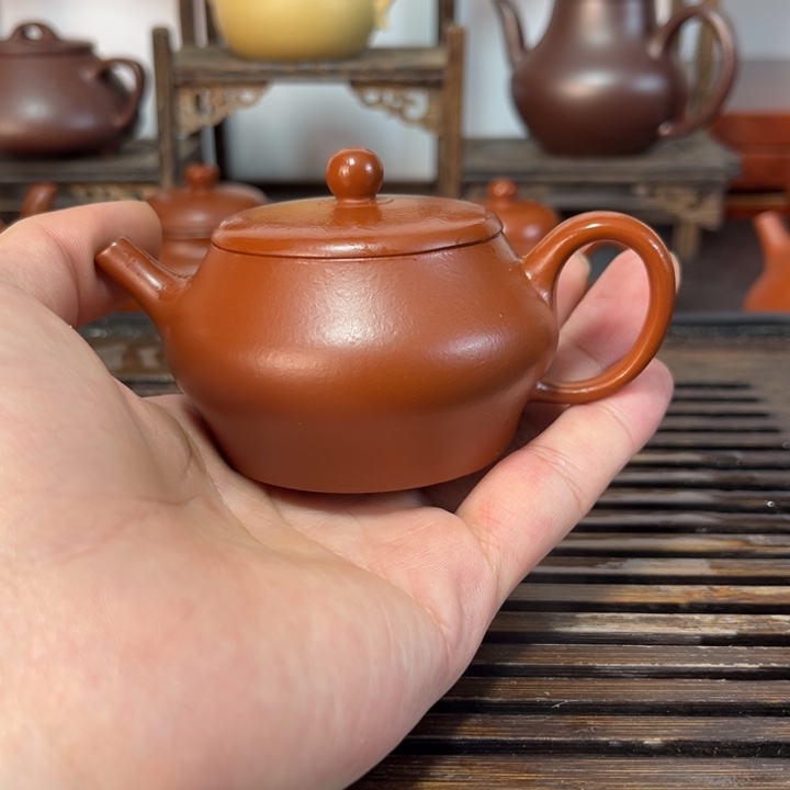 紫砂茶壶原矿紫砂手工制作