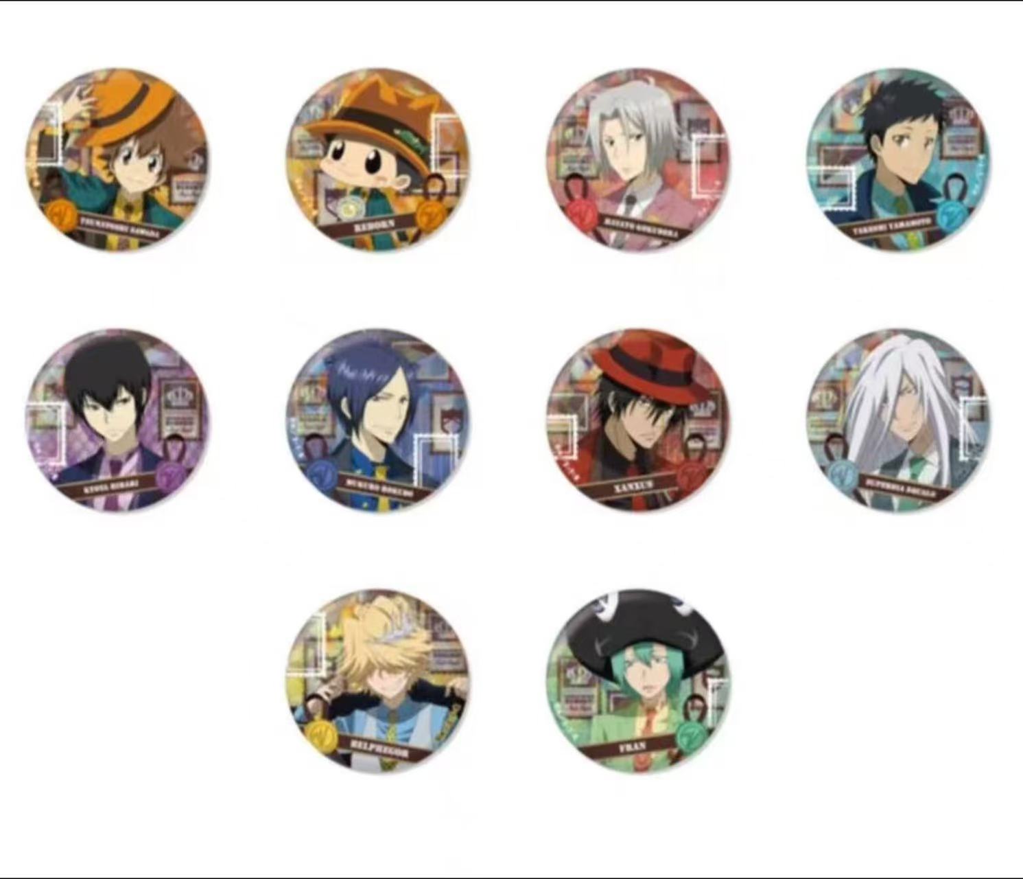 【日谷】家庭教师  复古软胶吧唧 盲盒（默认代拆)正版