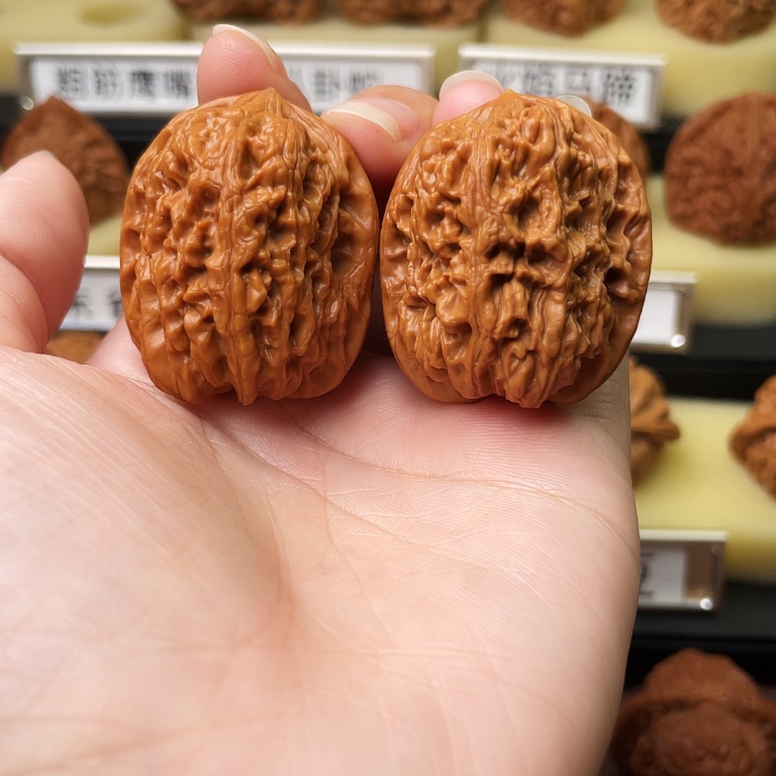 吊坠文玩核桃将军膀34尺917