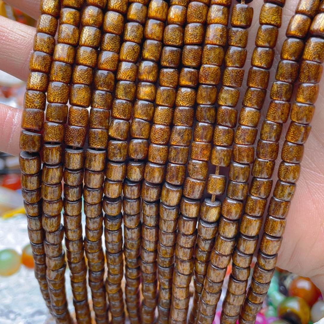 玛瑙/玉髓珠宝半成品未镶嵌金柳1条卡6