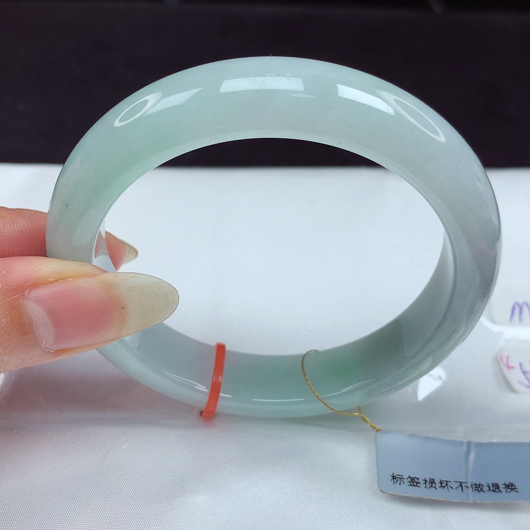 未镶嵌手镯翡翠57圈