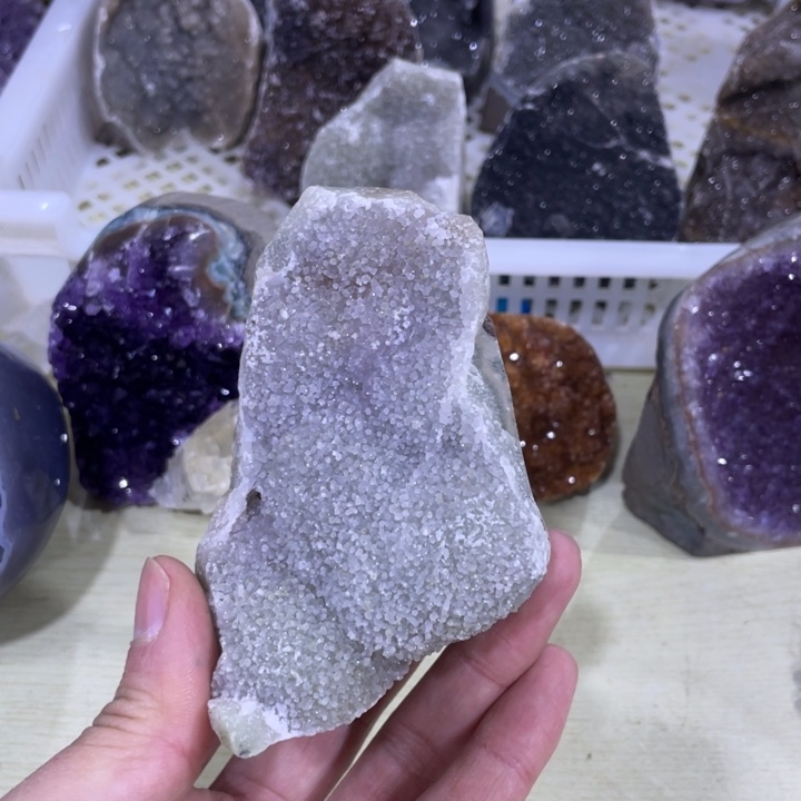 紫晶钱袋子未镶嵌